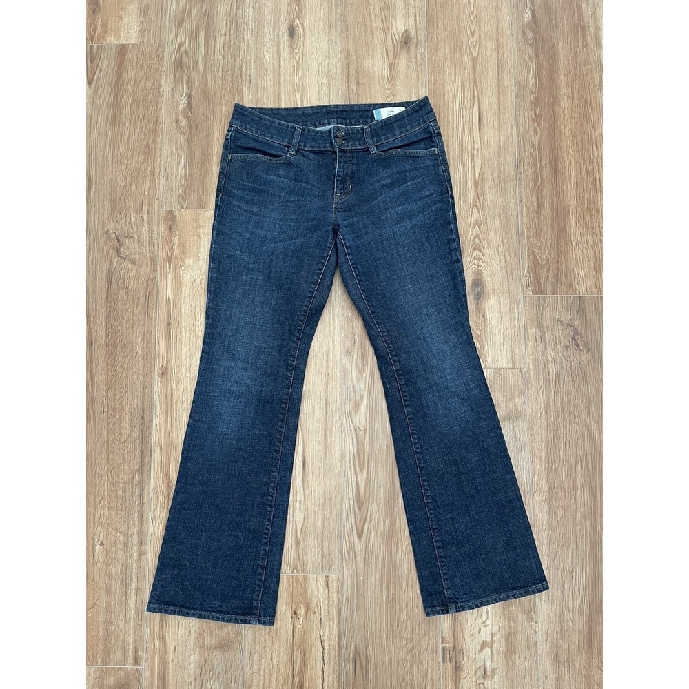 Gap Size 8R Curvy Jeans Bootcut Stretch Dark Wash